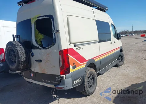 2021 Mercedes-Benz Sprinter 2500 Standard Roof V6 from USA, damaged, VIN W1W4EBVY9MT069274